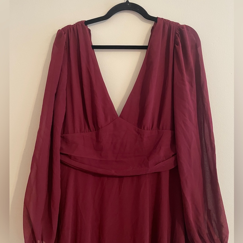 COPY - Maroon XL LuLus Maxi